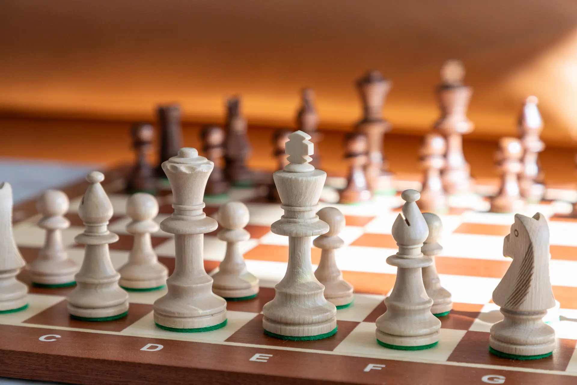 Chess Simulator cover showing a minimal chess board